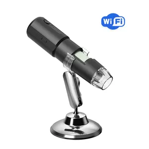 ALEEZI 314 Wifi 0.3MP digital wifi microscope portable handheld wireless microscope children magnifying glass 50x-1000x