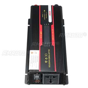 Convertisseur de tension double Xuyuan avec écran LCD, convertisseur de puissance double 12V/24V vers 220V à onde sinusoïdale modifiée pour utilisation automobile - Product Image 6