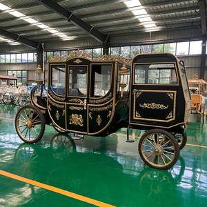 Chariot de luxe électrique de style européen à bas prix pour la visite touristique et les mariages, 4 roues motrices, 4-6 personnes, à vendre - Product Image 3