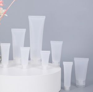 หลอดบีบเครื่องสำอางแบบฝาพับขนาด5มล. 10มล. 15มล. 20มล. 30มล. 50มล. 100มล. PP หลอดบีบครีมทำความสะอาดผิวหน้า - Product Image 6