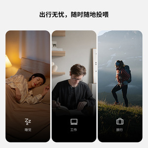 Dudupet Distributeur automatique de nourriture pour animaux de compagnie 3L, contrôle par application Wifi avec caméra pour chiens et chats, conception arrondie détachable, prise européenne - Product Image 2