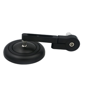 SF-164 haute visibilité grand <span class=keywords><strong>rond</strong></span> CNC aluminium moto <span class=keywords><strong>guidon</strong></span> miroir universel noir fin miroir - Product Image 3