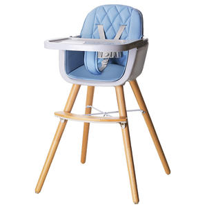 <span class=keywords><strong>Silla</strong></span> alta multifuncional 3 en 1 para niños Sillas altas de alimentación baratas para bebés con patas de madera - Product Image 3