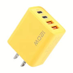 Original Charger logo Custom 120w Pd Usb c Dual Port Pd Wall Charger US EU UK Block <b>Plug</b> 20w Pd Wall for Phone Charger - Product Image 1