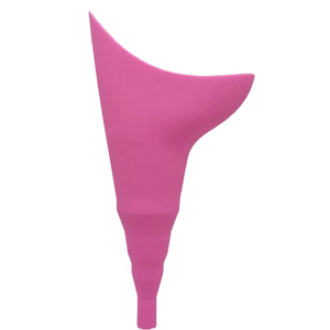 ชุดโถปัสสาวะหญิงทำจากซิลิโคนแบบพกพาสามารถพับเก็บได้สำหรับการเดินป่าและตั้งแคมป์อุปกรณ์ห้องน้ำสำหรับสุภาพสตรี - Product Image 4