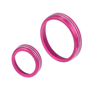 حلقات مقبض تبديل مخصصة ، حلقات ألومنيوم بأكسيد ، مجموعة تصنيع Cnc من الألومنيوم ، قطع غيار التيار المتردد - Product Image 3