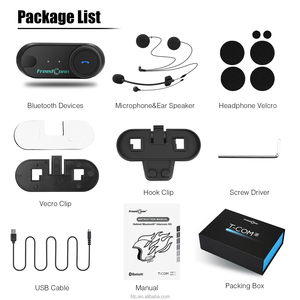 Беспроводная связь T-COM SC для мотоциклетных шлемов: интерком с ЖК-экраном, водонепроницаемый, с шумоподавлением - Product Image 4