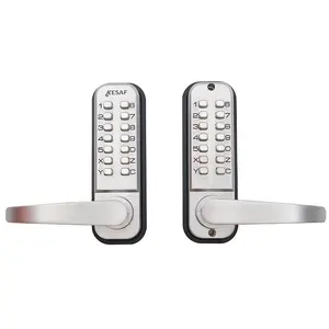 Senha Combinação Botão Bloqueio Da Porta Frontal Teclado Mecânico Código Digital Keyless Door Lock