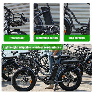 20 Zoll 7-Gang E-Bike mit Lithium-Akku, Aluminiumrahmen, Komplettsicherheit, Erwachsenen-Cityrad RSD-506, Ausgestattet mit Original Shimano - Product Image 2