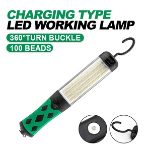 100 <b>LED</b> Trouble <b>Work</b> Task <b>Light</b> Magnetic Hand Portable Working Auto Repair <b>Led</b> Worklight 109104 <b>Rechargeable</b> <b>Led</b> Magnetic <b>Work</b> L - Product Image 3
