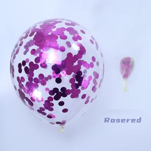 12-Inch Wedding Decoration Birthday Party Decoration Paper Sequin Balloon Stuff Golden Bubble Balloon - Product Image 5