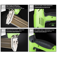 Pistolet à clous électrique personnalisé 220V Brad Pistolet à clous et agrafeuse Cloueuse électrique pour bois