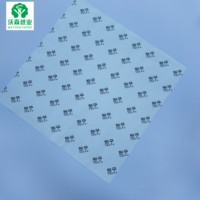 Papier d'emballage alimentaire personnalisé en gros, qualité alimentaire, enduit de PE, pour hamburgers et sandwichs