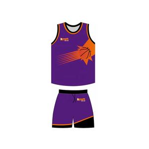 Vente flash Ensemble de maillots de basket-ball à séchage rapide Uniformes de basket-ball personnalisés de haute qualité - Product Image 1