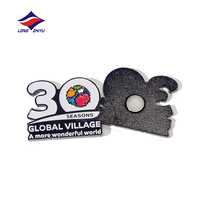 LZY, usine avec 20 ans d'expérience, aimants de réfrigérateur en alliage de zinc avec logo personnalisé, aimant de réfrigérateur en métal personnalisé, souvenir, cadeau promotionnel