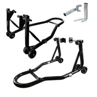 Cadre universel de moto Glissières avant et arrière Support de parking Cadre de support Support de moto Support de moto arrière Paddock Stand
