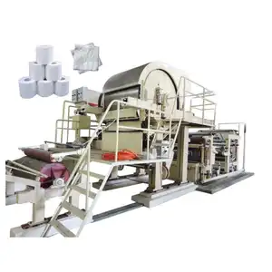 Professional Custom 6tons Per Day Jumbo Rolls Toilet Paper Machine Serviette Napkin Paper Machine