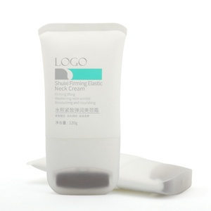 Tube cosmétique en plastique souple 120g personnalisé avec logo, tête de brosse à rouleau, capuchon à vis transparent, emballage vide pour nettoyant visage BB, vente en gros - Product Image 6