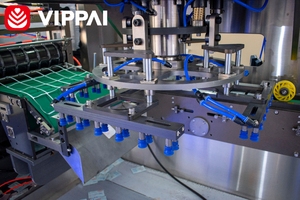 Machine à tampons d'<span class=keywords><strong>alcool</strong></span> <span class=keywords><strong>isopropylique</strong></span> à 70 % pour sachets individuels, certifiée ISO 13485, pour fournitures hospitalières VIPPAI VPD800-AIO - Product Image 2