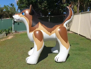 Modèle d'animal gonflable sexy personnalisé de 2,5 m de long, loup <span class=keywords><strong>Fenris</strong></span> gonflable en PVC à vendre - Product Image 4