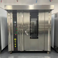 Machine professionnelle pour la fabrication de biscuits / Four rotatif 32 plateaux / Machine automatique pour la cuisson de pizzas, four rotatif pour boulangerie