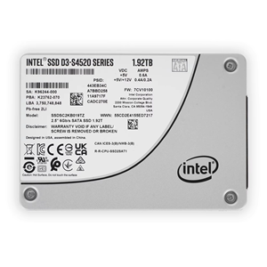 SSDSC2KB019TZ S4520 1.92T Enterprise SSD Solid State <b>Drive</b> - Product Image 1