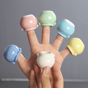 Mini pot à pouce fait main pour la culture de feuilles, semis, plantes <span class=keywords><strong>vertes</strong></span>, plantes aquatiques pour aquarium et aménagement paysager, design minimaliste - Product Image 1