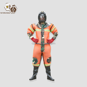 Traje Antiesquillos con Ventilador, Traje Antiesquillos Reforzado Transpirable con Disipación de Calor y Casco Integrado, Conjunto Completo de Traje Antiesquillos - Product Image 1