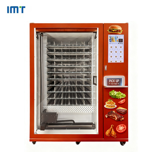 Thông minh tự động Kỹ Thuật Số Màn hình cảm ứng thức ăn nóng máy bán hàng tự động-18 ° C thương mại nóng thức ăn nhanh máy bán hàng tự động với lò vi sóng - Product Image 2