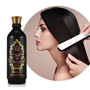 Pro-Techs Salon Brazilian Complex Pure Keep Shiny Smooth Hair 2.1 Keratin Treatment For Curly Hair