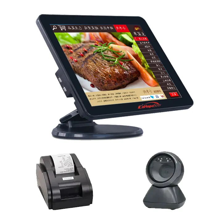 Touchscreen Monitoren 7 10 10.1 12 15 17 18.5 19 21.5 27 Inch Computer Pos Pc Tft Lcd-scherm Capacitieve touch Screen Monitor