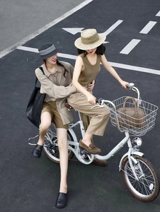 <span class=keywords><strong>Bicicleta</strong></span> Urbana de 6 Velocidades de Acero con Alto Contenido de Carbono para Hombres y Mujeres, <span class=keywords><strong>Bicicleta</strong></span> Urbana para Adultos con Ruedas de 20 Pulgadas de Acero con Alto Contenido de Carbono - Product Image 4