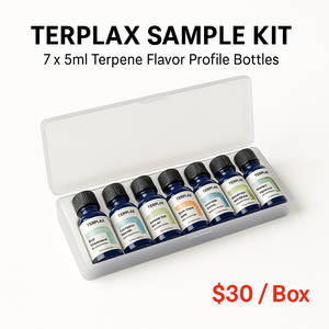 Terpenes Mẫu Gói 7 hương vị x 5ml bởi terplax tự nhiên terpenos cho thực vật truyền và OEM thử nghiệm sử dụng - Product Image 2