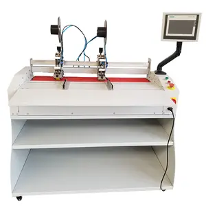 TMP 1060 # Automatische doppelseitige Klebe maschine mit Touchscreen/automatischer hochpräziser Klebe etikett ier maschine