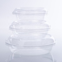 Fruit groente plastic salade box container HUISDIER PLA slakom