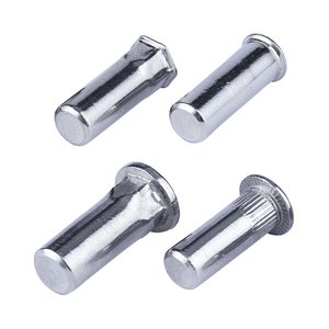 Remaches Semitubulares de Cabeza Plana para Forro de Freno de Aluminio M3-M10 DIN 7338 B, Categoría de Producto: Remaches - Product Image 4