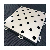 Panneaux de façade en aluminium perforé sur mesure pour murs-rideaux ; Panneaux métalliques décoratifs perforés sur mesure