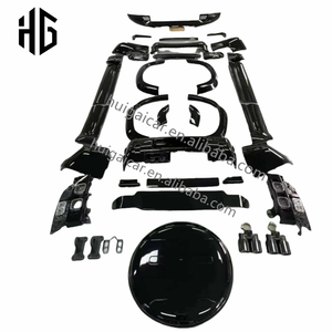 007 Edition Black Knight arcos de rueda ancha faldones laterales Kit de carrocería para el nuevo <span class=keywords><strong>Land</strong></span> <span class=keywords><strong>Rover</strong></span> <span class=keywords><strong>Defender</strong></span> 90/110/130 Kit de parachoques delantero y trasero de coche - Product Image 6