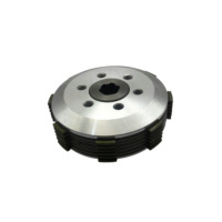 Ensemble d'embrayage pour moto CG150, 6 broches, 6 disques de friction, embrayage humide 125cc, pièces OEM centrales