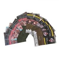 Nouvelle version britannique, pochettes à tabac personnalisées à rouler soi-même, 25g/30g/50g/100g, sacs en mylar anti-odeurs pour le stockage de feuilles à fumer