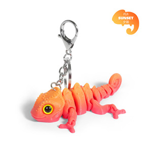 Nuevo Llavero de Muñeco Camaleón 3D 2026 con Articulaciones Móviles, Adorno Creativo Único para Mochila, Accesorios de Joyería, Regalos - Product Image 6