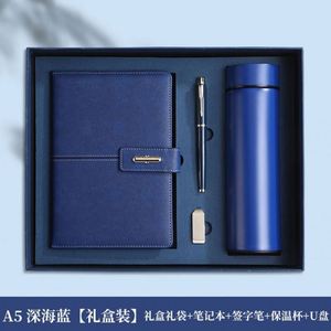 Professional Writing <b>Kit</b> Includes Leather-bound Notebook Fountain Pen and Keychain in Wooden Gift Box Set - Product Image 5