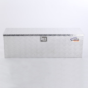 Caja de Herramientas de Aleación de Aluminio para Auto, 1.5MM/2.5MM de Grosor, Antirrobo, Impermeable, con Patrón de Diamante, para Remolque o Camioneta - Product Image 3