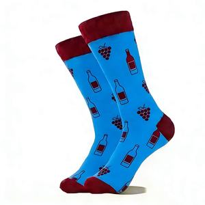 <span class=keywords><strong>Calcetines</strong></span> de algodón de punto con diseño de <span class=keywords><strong>Grinch</strong></span> para Navidad, 70%-80% algodón, a la moda, para parejas, talla adulta, novedad transfronteriza - Product Image 2