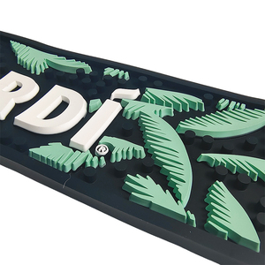 Custom Logo Silicone <b>Bar</b> Mat Non Slip Waterproof Drip Mat for <b>Bar</b> Counter Home Restaurant - Product Image 5