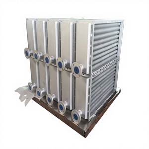 Radiateur à ailettes résistant aux acides pour la récupération de chaleur des gaz de combustion, permettant d'économiser du carburant pour les systèmes de chauffage auxiliaire au mazout et au gaz - Product Image 1