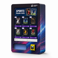 Distributeur de cartes mural certifié CE RoHS SDK Cloud-Based ADA Compliant pour cartes d'anime, capacité 600 paquets
