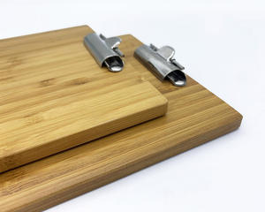 Portamenús de Madera al por Mayor con Clip Metálico, Portapapeles de Madera, Menú de Madera A4 A5 para Restaurante y Hotel - Product Image 4