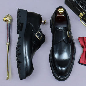 Chaussures Richelieu en cuir véritable pour hommes, à lacets, bout fermé, décontractées et habillées, anti-odeur, les plus vendues et de haute qualité - Product Image 5