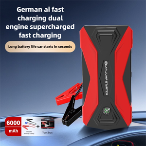 Fuente de alimentación de arranque de emergencia para automóvil, dispositivo de arranque de emergencia de 12 V, equipo de <span class=keywords><strong>carga</strong></span> de batería, energía para exteriores (modelo Y6/Incluye una caja de herramientas) - Product Image 3